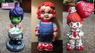 This Artist Turns 'Precious Moments' Into Halloween Horrors